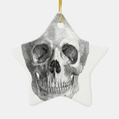 Tekening van de anatomische schets van de menselij keramisch ornament (Achterkant)