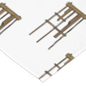 Tekening van de angklung-cartoon tafelkleed (Gekanteld)