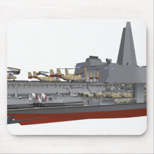 Tekening van de baan muismat