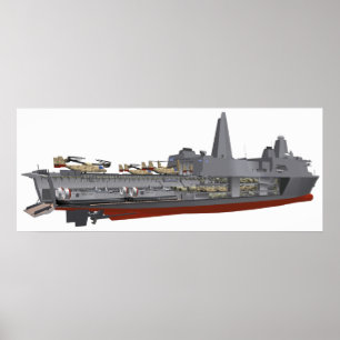 Tekening van de baan poster