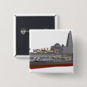 Tekening van de baan vierkante button 5,1 cm (Voorkant /achterkant)