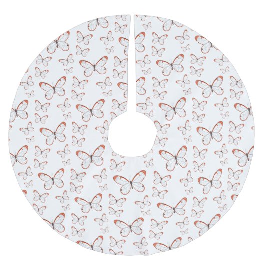 Tekening van de cartoon van de brillenglyter kerstboom rok (Voorkant)