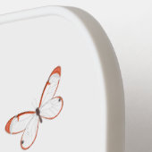 Tekening van de cartoon van de brillenglyter pickleball paddle (Links Detail)