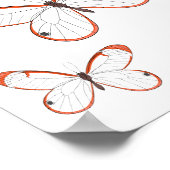 Tekening van de cartoon van de brillenglyter poster (Hoek)