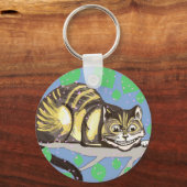 Tekening van de Cheshire Cat  Sleutelhanger (Achterkant)