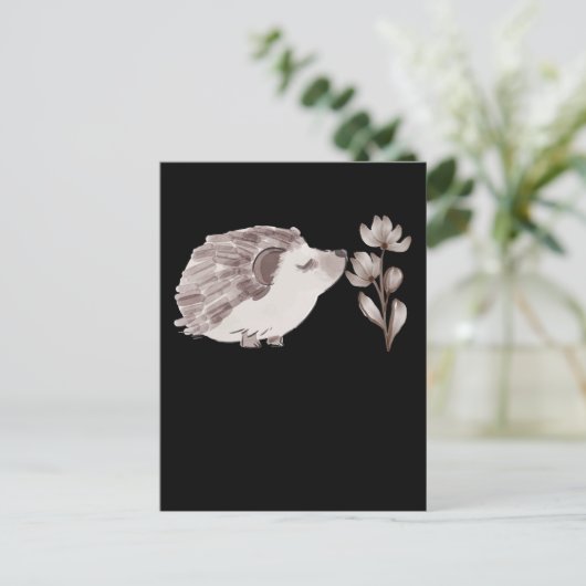 Tekening van de eeklontventilator briefkaart (Staand voorkant)