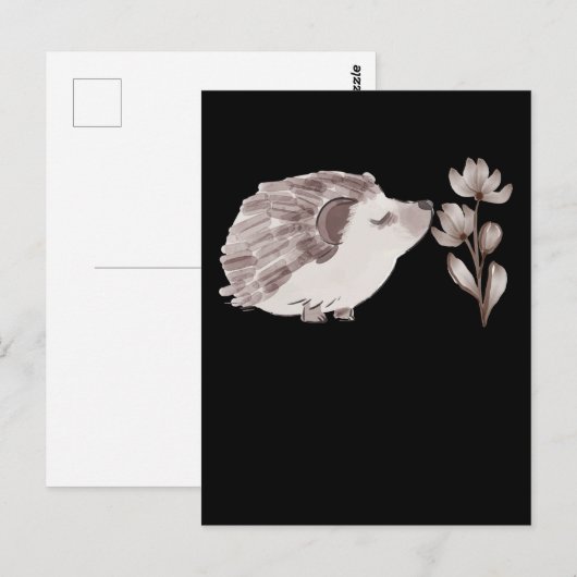 Tekening van de eeklontventilator briefkaart (Voorkant / Achterkant)