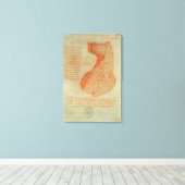 Tekening van de gistingsmachine voor het irrigatie canvas afdruk (Insitu (Houten vloer))