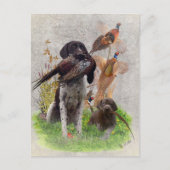 Tekening van de Houten Doos van de Duitse Shorthai Briefkaart (Voorkant)