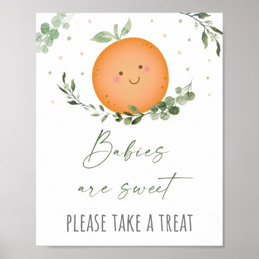 Tekening van de Kleine Behandeling van het Baby sh Poster (Voorkant)