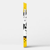 Tekening van de kunstspraak van de pop met tekst. Case-Mate iPhone case (Achterkant / Links)