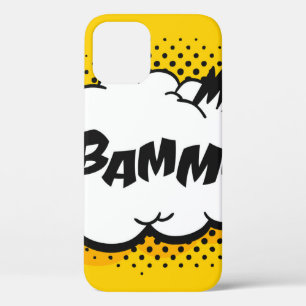 Tekening van de kunstspraak van de pop met tekst. Case-Mate iPhone case