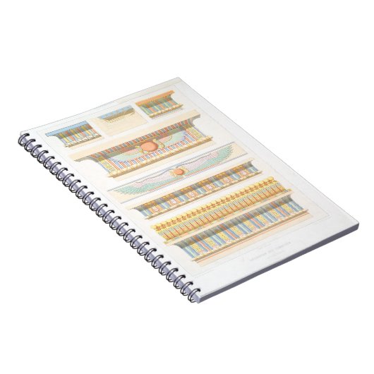  tekening van de kunsttekenlijn in de Egyptische a Notitieboek (Rechterzijde)