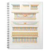  tekening van de kunsttekenlijn in de Egyptische a Notitieboek (Voorkant)