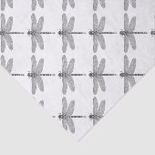 Tekening van de likkerinkt tissuepapier (Detail)