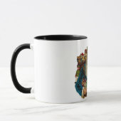  tekening van de Mok kerstcadeautjes voor kerstcad (Links)