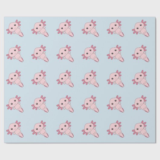 Tekening van de rode roze as cadeaupapier (Vlak)