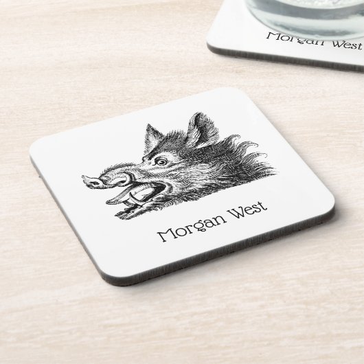  tekening van de trekbaan van de Wilde Boer Onderzetter (Linkerzijde)