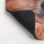 Tekening van Dog Pommeren Spitz Muismat (Hoek)