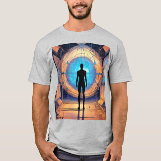 Tekening van een body silhouet T-Shirts