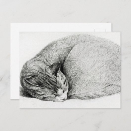  tekening van een keuken briefkaart (Voorkant / Achterkant)