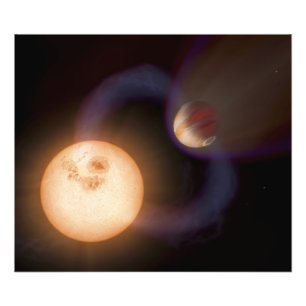 Tekening van een kunstenaar 2 foto afdruk