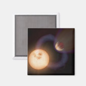 Tekening van een kunstenaar 2 magneet (Voorkant / Achterkant)