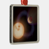 Tekening van een kunstenaar 2 metalen ornament (Rechts)