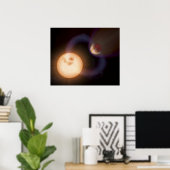 Tekening van een kunstenaar 2 poster (Thuiskantoor)