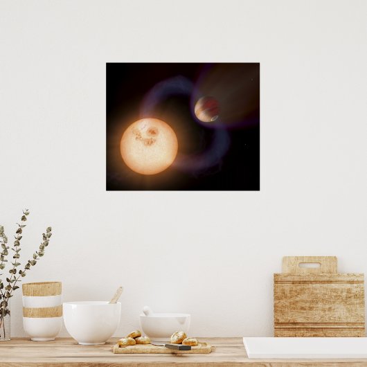 Tekening van een kunstenaar 2 poster (Keuken)