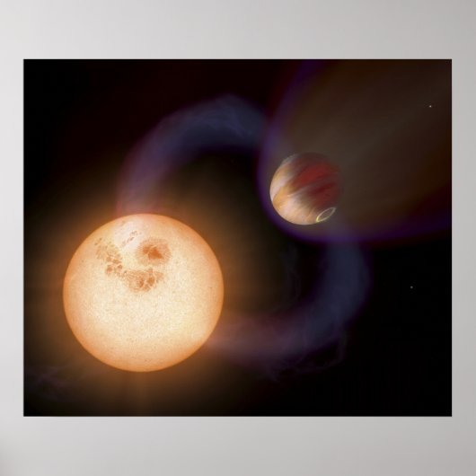 Tekening van een kunstenaar 2 poster (Voorkant)