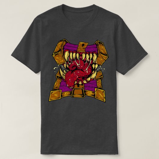 Tekening van een mimic t-shirt (Design voorkant)