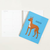Tekening van een Pharaoh hound hond Planner (Display)