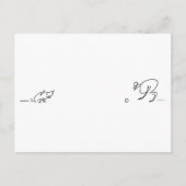 Tekening van een proeftekening briefkaart (Voorkant)