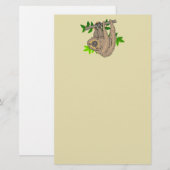 Tekening van een sleuf ondersteboven briefpapier (Voorkant / Achterkant)