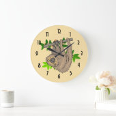 Tekening van een sleuf ondersteboven grote klok (Huis)