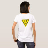 Tekening van geluk t-shirt (Achterkant volledig)