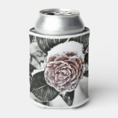 Tekening van gezaaid Roos, bevroren Blikjeskoeler (Blikje Voorkant)