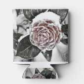 Tekening van gezaaid Roos, bevroren Blikjeskoeler (Achterkant)