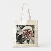Tekening van gezaaid Roos, bevroren Tote Bag (Achterkant)