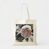 Tekening van gezaaid Roos, bevroren Tote Bag (Voorkant)