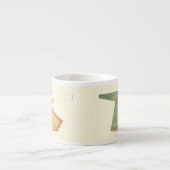 Tekening van halfvoltooide Kimono Espresso Kop (Voorkant)