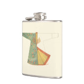 Tekening van halfvoltooide Kimono Heupfles (Links)