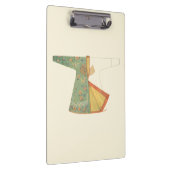 Tekening van halfvoltooide Kimono Klembord (Rechts)