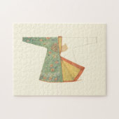 Tekening van halfvoltooide Kimono Legpuzzel (Horizontaal)