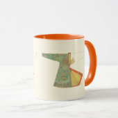 Tekening van halfvoltooide Kimono Mok (Voorkant rechts)