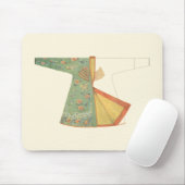 Tekening van halfvoltooide Kimono Muismat (Met muis)