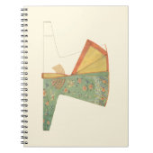 Tekening van halfvoltooide Kimono Notitieboek (Voorkant)