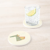 Tekening van halfvoltooide Kimono Zandsteen Onderzetter (Zijkant)