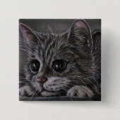 Tekening van het Kat op de Button (Voorkant)